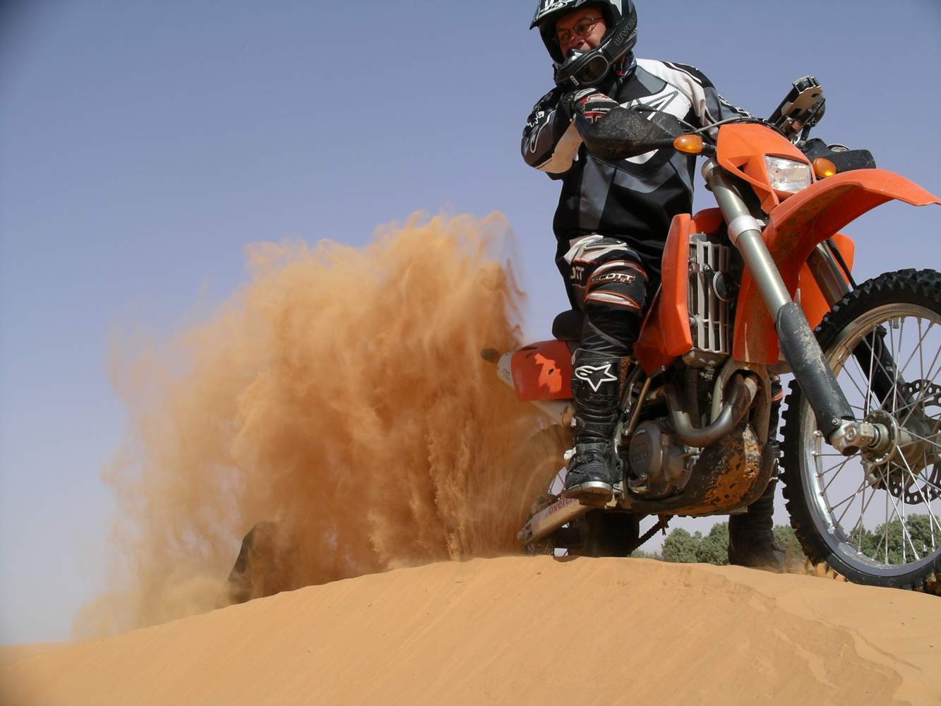 Motorradreisen Tunesien, Sahara-Wüste, Tunesien